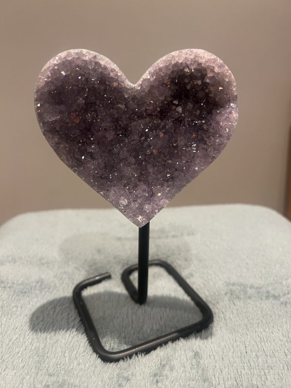 Angel Aura Quartz Heart (B)
