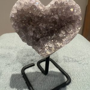 Angel Aura Quartz Heart (D)
