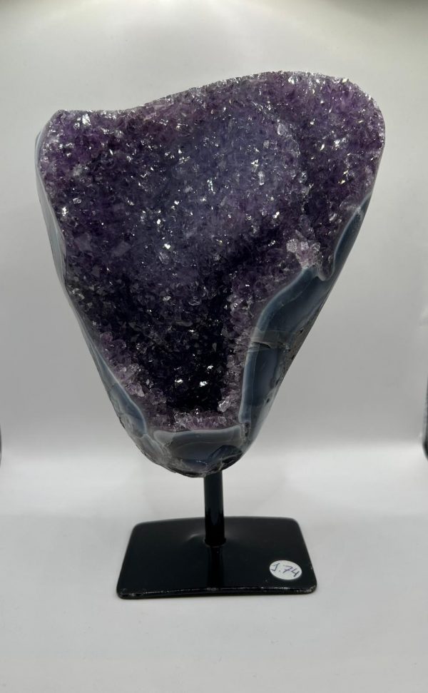 Medium Amethyst on Stand - Image 3