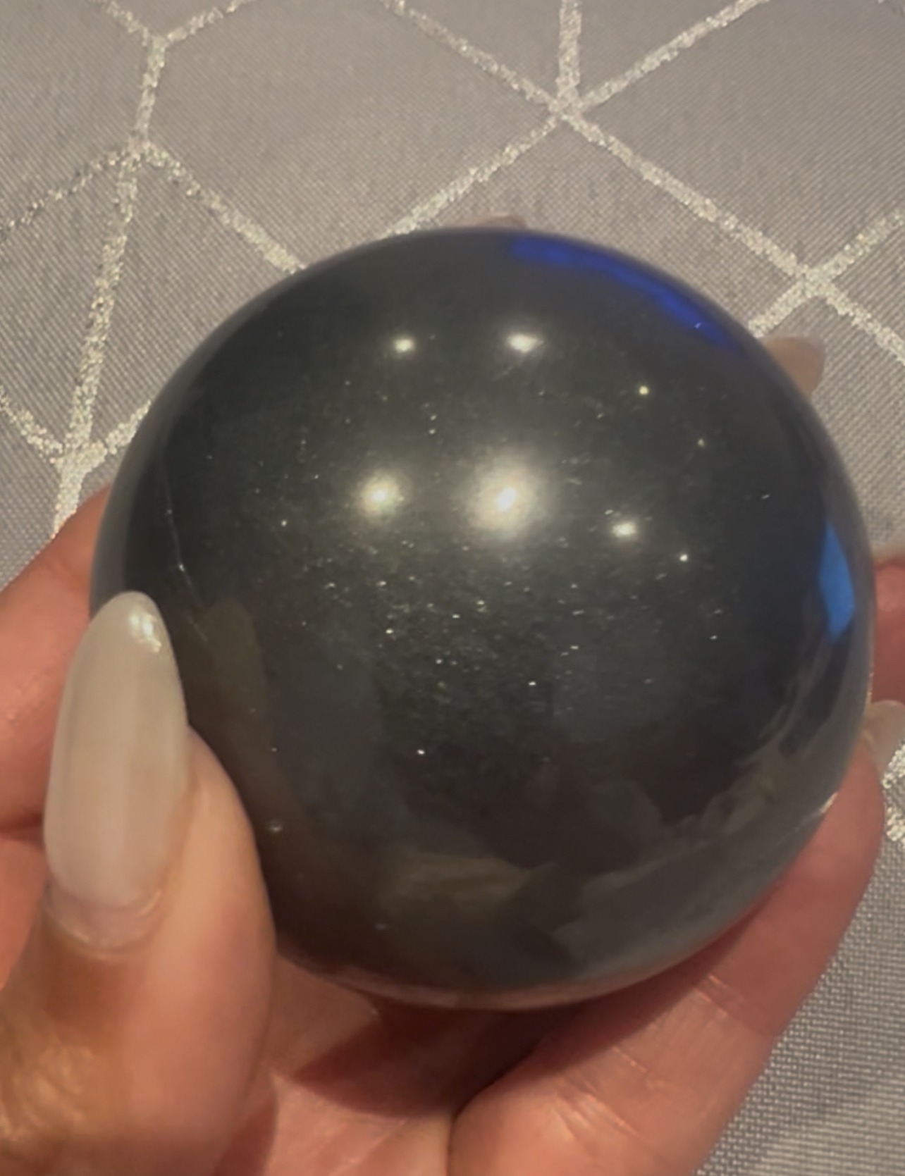 Haematite Sphere (515g) (60mm)